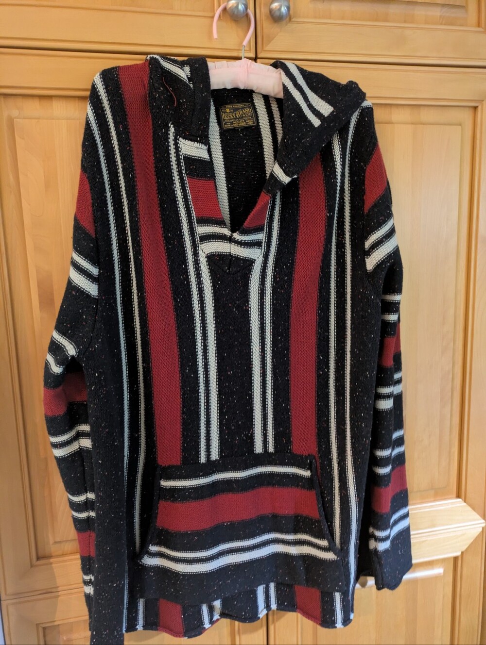 Lucky Brand Retro Hoodie Sweater L